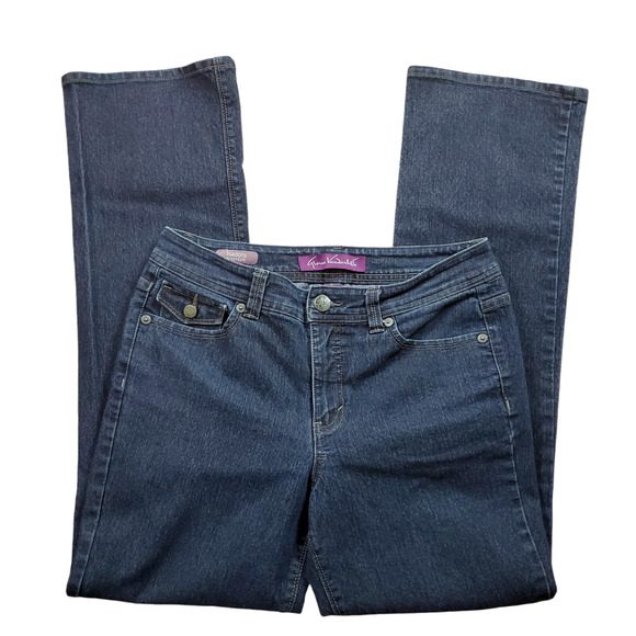Gloria Vanderbilt Isadora Jeans Womens 10 Bootcut Button Flap Pockets Cowgirl - Picture 3 of 8